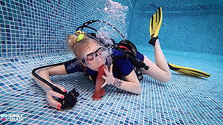 Deep Throat Dive Scuba Suck Training