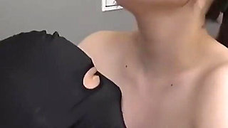 Secret Goddess Revealed. Busty Beauty Faces Her First Camera Night of Desire.