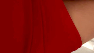 Miaxxx Pee at Hotel Toilette