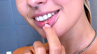 Blonde MILF with Big Boobs Playing Cam Free Porn