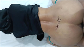 Don't stop, muslim girl was hungry for uncut dick