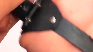 Femdom MILF Face Fucks Her Slave