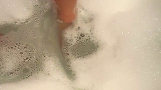 Maitresse Madelines solo foot fetish POV