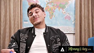 MOMMYS BOY - Lucky Stud Fucks With Hot MILF Teacher Adira Allure After A Test