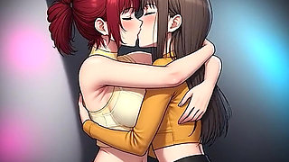 AI Generated Cartoon content, Uncensored video of 18 Year old Anime Girl,  Lesbian Indian Kissing Orgasm of Mature Women