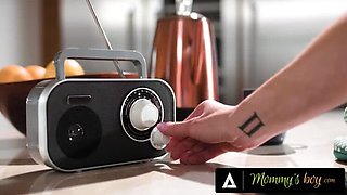 MILF Siri Dahl Caught Naked: Hard Banging in the Kitchen!