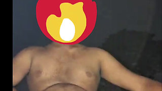 Mayank Fapping on Rooftop