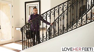 Love Her Feet featuring Madison Wilde's role play xxx