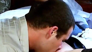 Horny MILF is fucked in role play by a stranger with a thick cock