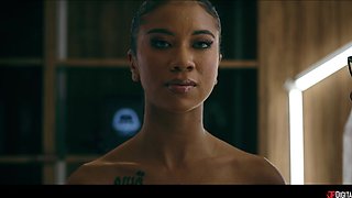 Bedroom Interracial Passion with Seth Gamble