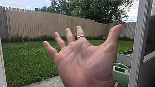 Hands in Storm