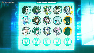 Mei's Project - The Voluptuous Nejire Hado from My Hero Academia Testing the Great Invention of the Beautiful Mei