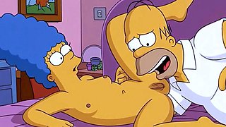 Marge Simpson cheating wife