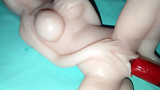 4K Realistic Love Doll Solo Play - Premium Silicone Model POV