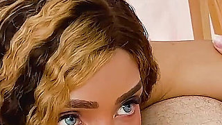 The Exotic Helena Fits Gets Down on Her Knees to Lucio D Rizzo: an Intense Blowjob That Leaves Him Out of Control