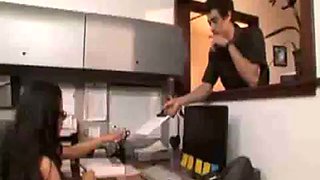 Sexy secretary ft. Yurizan Beltran: Doggy, Cowgirl  Big Ass Porn