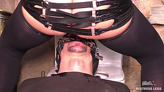 Pissing Down My Slave’s Throat - Open Wide for Mistress