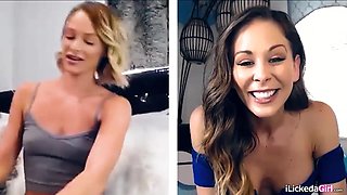 Cougar eyeing daughter-in-law milking