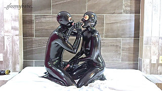 Double Dildo Fun, Part 1 - Alex Latex