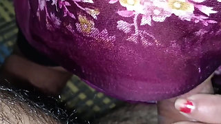 Stepfather and stepdaughter sucking penish