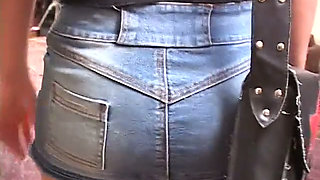 Horny teen gets big cock in her tight ass