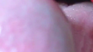 Red lipstick blowjob