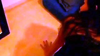 Interracial anal creampie with Asian amateur and Black male.