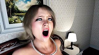 Big Black Cock Fucks Mature MILF in Nylon Pantyhose at The Ivy Cottage Inn – Huge Cumshot Cartoon Sex