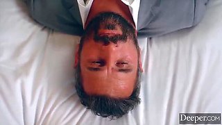 Anna Claire Clouds Blowjob Distraction: Bridesmaid Fucks Jilted Groom Deeper