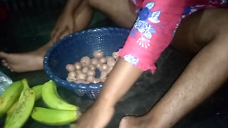 Bangladeshi Village Housewife mopping the floor when a stranger lured her (Bengali Audio) HD
