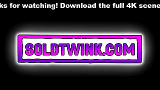 Blonde twink groomed and anal fucked!