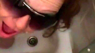 Pensioner's Pissing in the Mouth