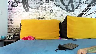 Strong guy fucks shemale with hard cock