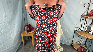 Aunty Sandra in an Amazing Piece of Shape Wear Vgq72