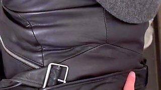 Teenage girl gets fucked in public school bathroom