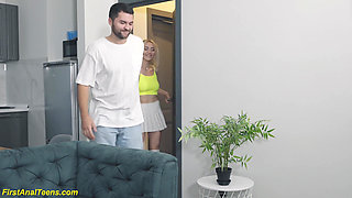 ute stepsis first time tight anus stretched