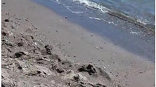 Beach Topless Sunbathing
