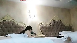 Old japanese boss with a slut hidden cam