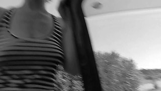 Sylvie's Double - at the Parking Lot and at the Window