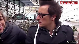 Silvia Dellai And Eveline Dellai Czech Step Sisters Share Cock In The Backseat