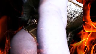 British blonde milf Jane Bond solo masturbation