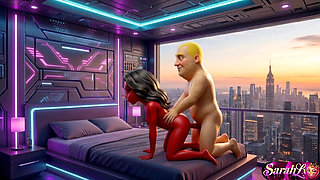 Romantic Couple in the Bedroom Ai Hentai Asmr
