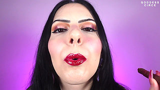 Never Break Eye Contact, While I Smoke the Cigar