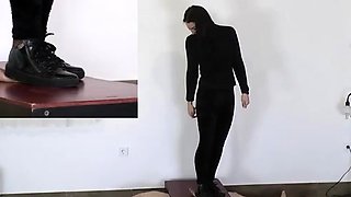Mistress Dyanna - Tramples While Slave Orgasms FemDom