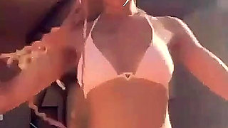 Kenyan Beauty Doing Striptease in South-africa