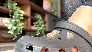Webcam amateur tasha sky entertains a voyeurs foot fetish w