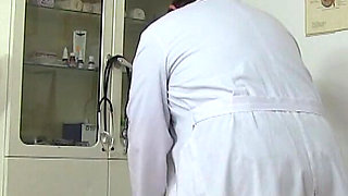 Mature gyno - Medical cam footage of young female gyno patient