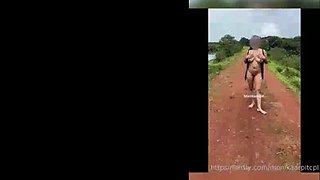New Smriti Jain Dare video Near The river Full Open