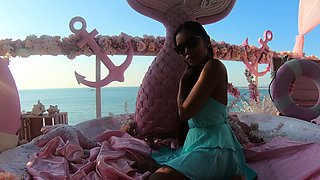 Big butt Thai girlfriend hardcore anal