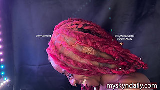 Throat Goat Gets a Big Black Dick